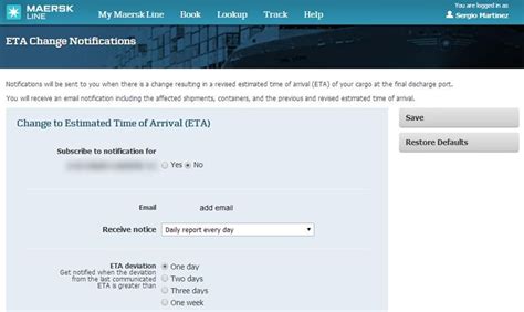 my maersk line login